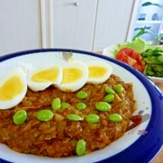 ツナ缶で簡単みじん切りカレー♪